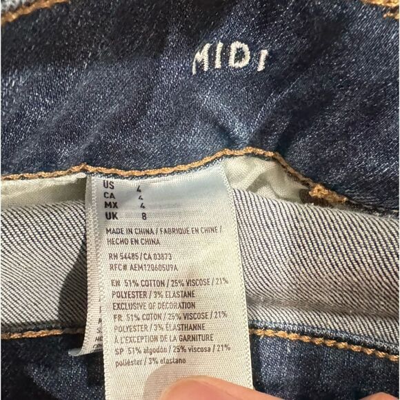 American Eagle Midi Cutoff Shorts Women’s 4 - Picture 2 of 4